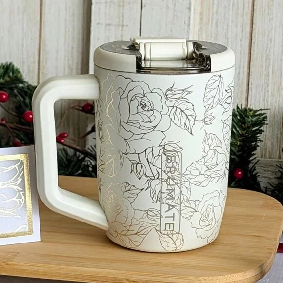 New!  BruMate Resa Müv 15oz in Enchanted Rose! Handmade Coordinating Box & Tag - Picture 2 of 10